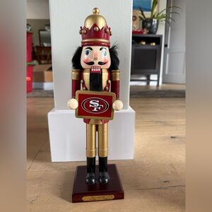 Vintage 2007 14in San Francisco 49ers Nutcracker - 5th in a Limited Series